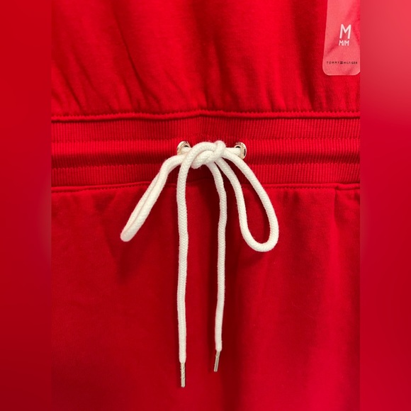 NWT Tommy Hilfinger women sweatshirt red dress - Picture 7 of 16